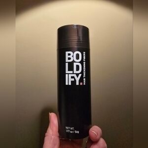 Boldify Thickening Fibers for Black Hair - LARGE size 1.97 oz